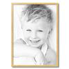 ArtToFrames 21x29 Inch Gold Picture Frame, This 0.75 Inch Custom Poster Frame is Bright Gold - Comes with Economy Acrylic and Corrugated Backing (2WOMD11109-21x29) view 3