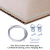ArtToFrames 9x27 inch White Classic Canvas Floater Wood Picture Frame, 2WOM0066-82534-YWHT-9x27 view 4
