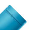QQ Studio 100pcs Double-Sided Matte Foil Flat Packaging Zipper Seal Bags (3.3" x 5.1", Matte Blue) view 3