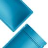 QQ Studio 100pcs Double-Sided Matte Foil Flat Packaging Zipper Seal Bags (3.3" x 5.1", Matte Blue) view 4