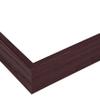 ArtToFrames 9x27 inch Cherry Striped Canvas Floater Wood Picture Frame, 2WOM0066-82534-YCHY-9x27 view 3