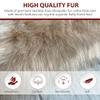 Super Soft Faux Sheepskin Silky Shag Bedspread (Queen 120"x100", Camel) view 2