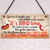 RED OCEAN BBQ Novelty Hanging Garden Sign SummerHouse Bar Man Cave Shed Plaque Friendship Gift view 3