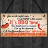 RED OCEAN BBQ Novelty Hanging Garden Sign SummerHouse Bar Man Cave Shed Plaque Friendship Gift view 4