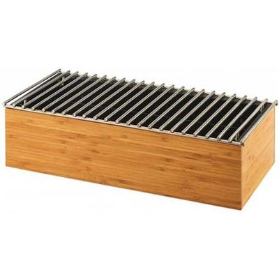 Cal Mil Bamboo Chafer Alternative, 19.5 x 9.75 x 5.5 inch - 1 each.