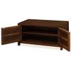 ChinaFurnitureOnline Mahogany Finish Elmwood Chinese Ming Kang Cabinet view 2