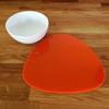 Super Cool Creations Pebble Placemat Set, Orange - Large - 4 Placemats view 3