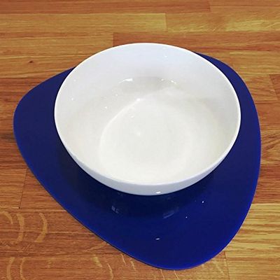 Super Cool Creations Pebble Placemat Set, Blue - Large - 6 Placemats