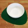 Super Cool Creations Pebble Placemat Set, Green - Large - 8 Placemats view 1