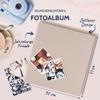 Goldbuch Summertime Trend 2 31605 Photo Album with 100 White Pages with Parchment Dividers, Photo Album with Linen Cover, up to 600 Pictures, Beige, 30 x 31 cm view 2