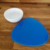 Super Cool Creations Pebble Placemat Set, Bright Blue - Large - 4 Placemats view 3