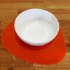 Super Cool Creations Pebble Placemat Set, Orange - Large - 6 Placemats view 1