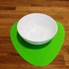 Super Cool Creations Pebble Placemat Set, Lime Green - Large - 6 Placemats view 1