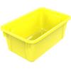 Storex Small Cubby Bin, Yellow view 2