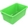 Storex Small Cubby Bin, Green view 2