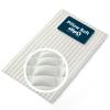 SlipX Solutions Pillow Top Cushioned Bath Mat, Non Slip Comfort Underfoot, 700 Air-Filled Pillows, Soft Shower Mat, Strong Suction Cups, Cream, 27" x 15.5" view 1