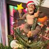 Tree Buddees King Kong Climbing The Tree Funny Christmas Tree Topper - Large 10" view 3