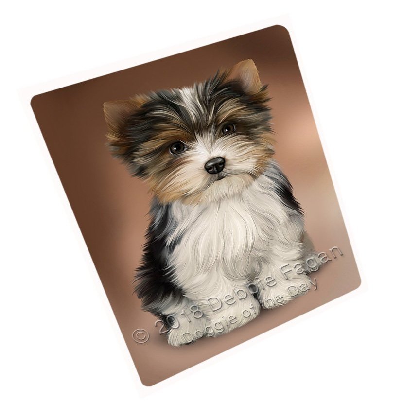 Biewer Terrier Dog Large Refrigerator/Dishwasher Magnet RMAG70908 (8.7" x 11.5")