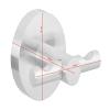 tesa Moon Towel Hook, Chromed Stainless Steel - Bathroom Hook for Wall mounting Without Drilling, Including Adhesive Solution - 53 mm x 65 mm x 50 mm view 3