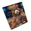 4th of July Independence Day Firework Cockapoo Dog Large Refrigerator/Dishwasher Magnet RMAG72660 (8.7" x 11.5") view 1
