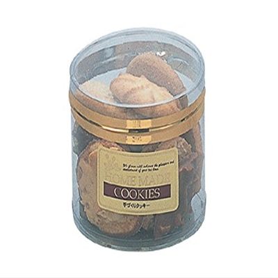 Cotta 65883 PET Cylindrical Case, Diameter 3.1 x Height 2.8 inches (80 x 70 mm), Lid Included, Transparent, 0.3 x 2.8 inches (8 x 7 cm),