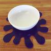 Super Cool Creations Splash Placemat Set, Purple - Large - 4 Placemats view 1