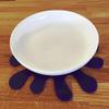 Super Cool Creations Splash Placemat Set, Purple - Large - 4 Placemats view 2