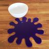 Super Cool Creations Splash Placemat Set, Purple - Large - 4 Placemats view 3