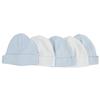Blue & White Baby Caps (Pack of 5) view 1