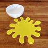 Super Cool Creations Splash Placemat Set, Yellow - Large - 8 Placemats view 3