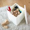 I'd MD (aimudyi-) Storage Box White X L Grid Container Cube skcube W view 2