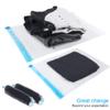10Pack Travel Space Saver Bags (4 x S, 3 x L, 3 xL), Reusable KFYM Vacuum Travel Storage Bag, Saves 75% of Storage Space, Roll-Up Compression, No Need For Vacuum Machine Or Pump view 2