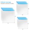 10Pack Travel Space Saver Bags (4 x S, 3 x L, 3 xL), Reusable KFYM Vacuum Travel Storage Bag, Saves 75% of Storage Space, Roll-Up Compression, No Need For Vacuum Machine Or Pump view 3