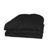 RBS Bedding's 650 Thread Count 1pc Comforter (100 GSM Microfiber Fill Box Stitched) Queen Bed Size(86 x 86 inches), Black Solid 100% Egyptian Cotton view 1