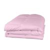RBS Bedding's 650 Thread Count 1pc Comforter (100 GSM Microfiber Fill Box Stitched) Twin/Single Bed Size(64 x 86 inches), Pink Solid 100% Egyptian Cotton view 1