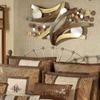 Touch of Class Influence Abstract Metal Wall Sculpture - Multi Metallic - Handcrafted Steel - Bronze, Gold, Silver, Copper - Contemporary Style Art - Circular Designs - Modern Decor for Bedroom view 2