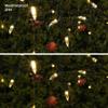 Brizled 4 Pack LED Christmas Lights, 100 LED 33ft Christmas String Lights, 120V UL Certified Connectable Xmas Tree Light Mini Xmas Light for Home Tree Patio Indoor and Outdoor Decorations, Warm White view 3