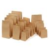 Pack Takeyama XZT50545 Paper Bags, Gusset, Square Bottom Bags, H45, Unbleached, 50 Sheets view 4
