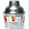14 oz Recipe Glass Cocktail Shaker With Strainer Top - Includes 6 Cocktail Drink Recipes (Vodka Theme) view 4