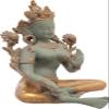 Exotic India Tibetan Buddhist Deity Green Tara - Brass Statue view 2