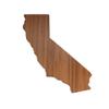 BambooMN California Silhouette Bamboo Serving and Cutting Board - Flight Rack Size - 10 Units view 1