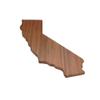 BambooMN California Silhouette Bamboo Serving and Cutting Board - Flight Rack Size - 10 Units view 2