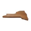 BambooMN New York Silhouette Bamboo Serving and Cutting Board - 10 Units - 11.25" x 9.25" x 0.6" view 3