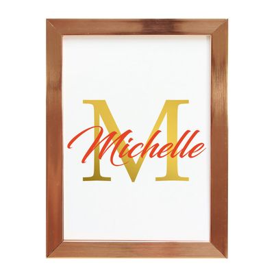 A Kids Name in the room/Kids room/Nursery decal/Custom name sticker/Personalized Wall Decal/Baby Name Decal/Initial
