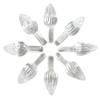 National Artcraft Small Twist-Style Ceramic Tree Light Ornaments - 144/Pack (Crystal) view 1