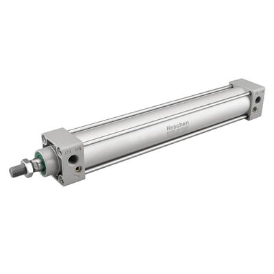 Heschen Pneumatic Standard Cylinder SC 40-250, PT1/4'' Port, 40mm Bore, 250mm Stroke, Single Rod Double Action