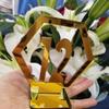 RUIXUAN Acrylic Geometric Table Numbers,Wedding Hexagon Table Numbers, Boho Centerpiece Table Decor, Mirror Gold Table Decor (Gold, 25PCS) view 2