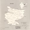 18" x 24" 1969 Map Of Bihar State Boundary State Capital view 1