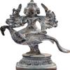 Exotic India Karttikeya - Son of Shiva - Brass Statue - Color Antique Color view 1