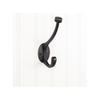 Elements YD60-550DBAC Double Wall Mount Decorative Hook, Brushed Oil Rubbed Bronze view 1